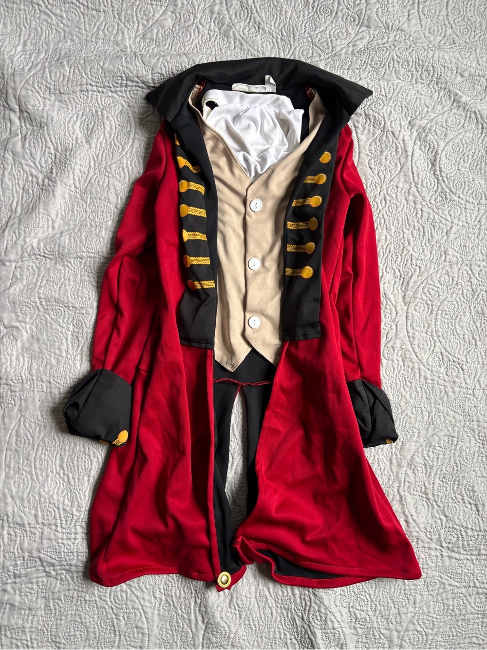 Kids Red Coat Costume